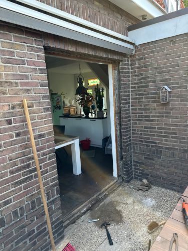 Project nieuwe tuindeuren